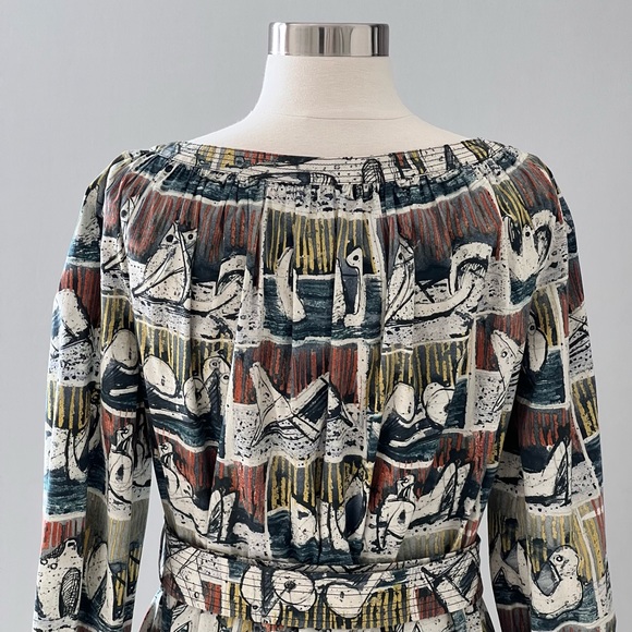 Burberry Printed Mini Dress - Picture 6 of 14